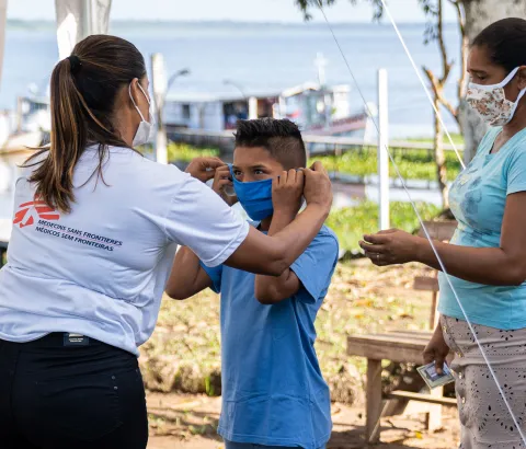 In Portel, MSF teams developed activities in the rural areas where people struggle to access basic medical care. During the longest mobile clinic, through the Anapu river, activities lasted 8 days and our teams visited 4 communities. MSF treated 390 patients.