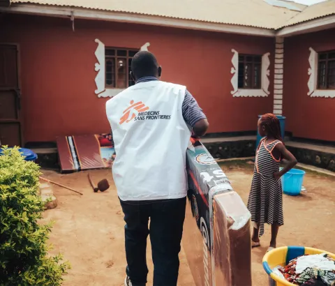 Decontamination teams are visiting the home of a patient who is being treated at the Elikya Ebola treatment centre. She has tested positive for the Bundibugyo virus.